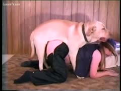 She and her pet love being bestial.
